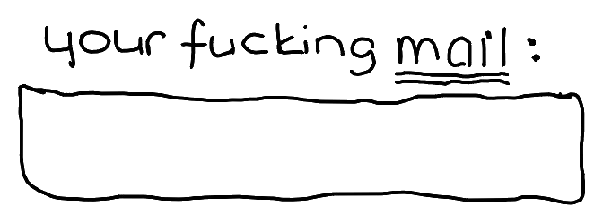 your fucking mail
